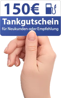 Tankgutschein sichern
